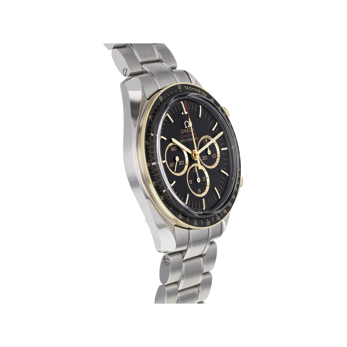 Montre d'occasion OMEGA Speedmaster Tokyo 2020 homme mécanique bracelet acier - vue 2