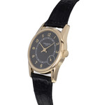 Montre d'occasion PATEK PHILIPPE Calatrava mixte automatique bracelet cuir d'origine - vue D2