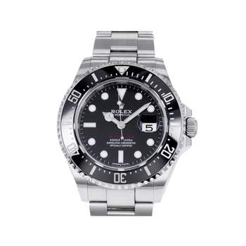 Montre d'occasion ROLEX Sea-Dweller 50th Anniversary homme mouvement automatique certifié (cosc) bracelet acier