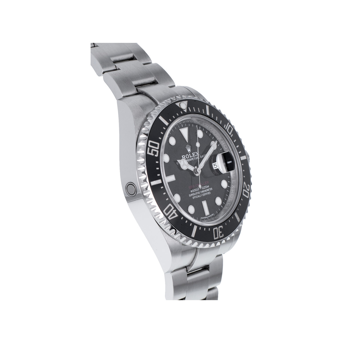 Montre d'occasion ROLEX Sea-Dweller 50th Anniversary homme mouvement automatique certifié (cosc) bracelet acier - vue 2