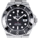 Montre d'occasion ROLEX Sea-Dweller 50th Anniversary homme mouvement automatique certifié (cosc) bracelet acier - vue D1