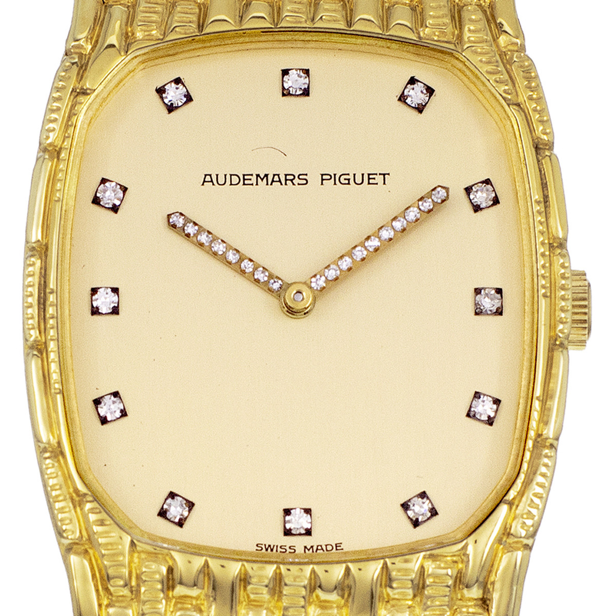Montre d'occasion AUDEMARS PIGUET Cobra mixte mécanique bracelet or jaune 750/000 - vue D1