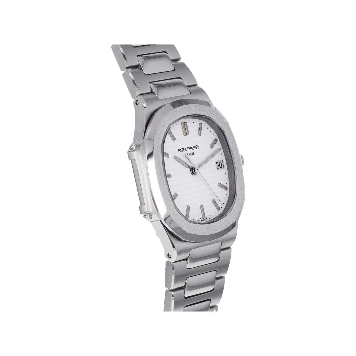 Montre d'occasion PATEK PHILIPPE Nautilus femme quartz bracelet acier - vue 2