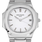 Montre d'occasion PATEK PHILIPPE Nautilus femme quartz bracelet acier - vue D1