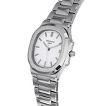 Montre d'occasion PATEK PHILIPPE Nautilus femme quartz bracelet acier - vue D2