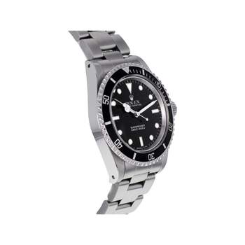Montre d'occasion ROLEX Submariner Vintage homme mouvement automatique certifié (cosc) bracelet acier