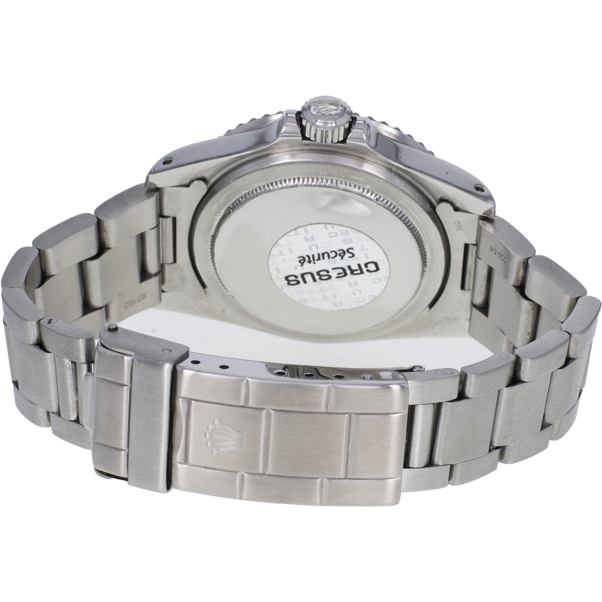 Montre d'occasion ROLEX Submariner Vintage homme mouvement automatique certifié (cosc) bracelet acier - vue 3