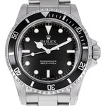 Montre d'occasion ROLEX Submariner Vintage homme mouvement automatique certifié (cosc) bracelet acier - vue D1