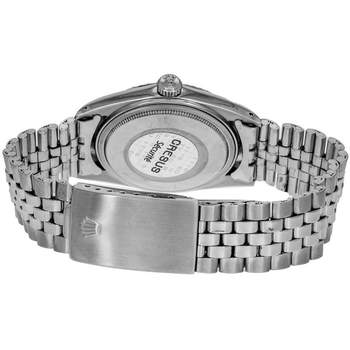 Montre d'occasion ROLEX DateJust homme mouvement automatique certifié (cosc) bracelet acier