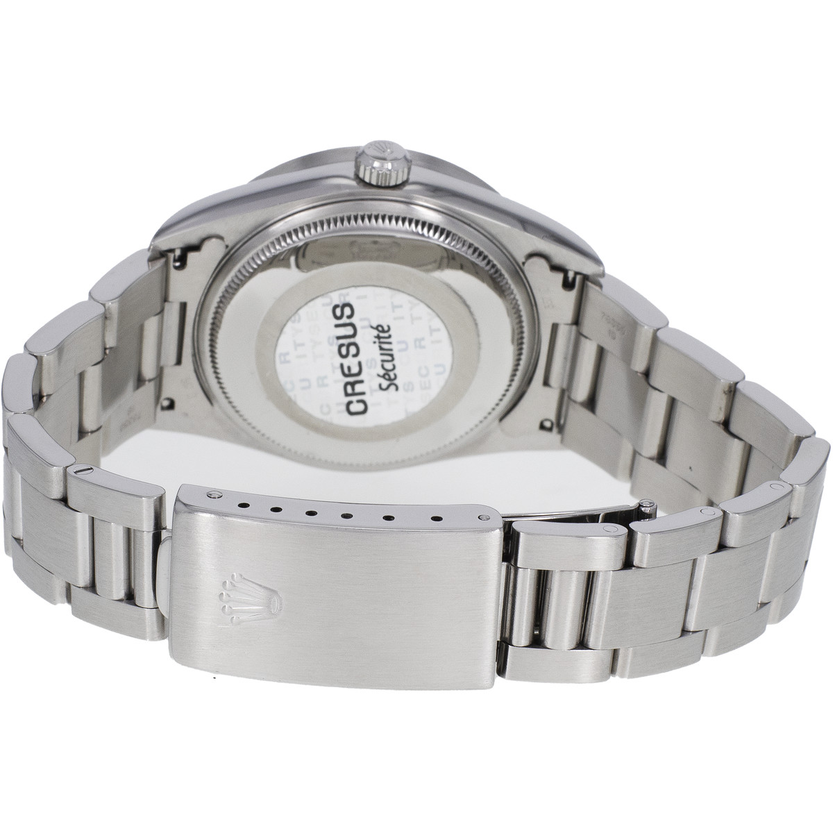 Montre d'occasion ROLEX Air King Precision homme automatique bracelet acier - vue 3