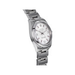 Montre d'occasion ROLEX Air King mixte mouvement automatique certifié (cosc) bracelet acier - vue 2