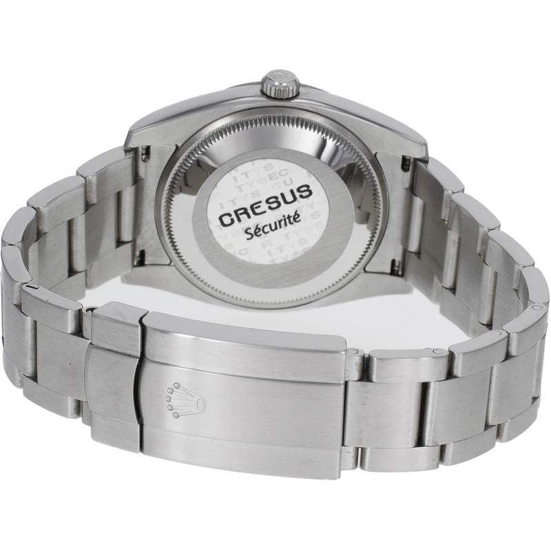 Montre d'occasion ROLEX Air King mixte mouvement automatique certifié (cosc) bracelet acier - vue 3