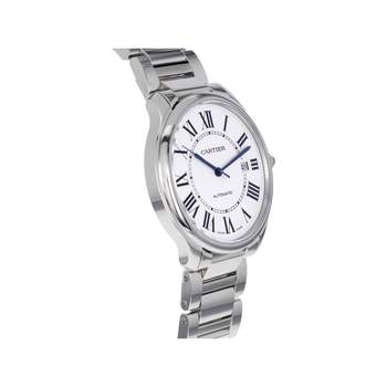 Montre d'occasion CARTIER Ronde Croisière homme automatique bracelet acier