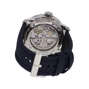 Montre d'occasion BLANCPAIN Fifty Fathoms homme mouvement automatique certifié (cosc) bracelet textile