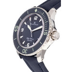 Montre d'occasion BLANCPAIN Fifty Fathoms homme mouvement automatique certifié (cosc) bracelet textile - vue D2