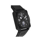 Montre d'occasion BELL & ROSS BR03-92 RAID Limited Edition homme automatique bracelet caoutchouc - vue 2