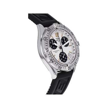 Montre d'occasion BREITLING Colt Chronographe homme quartz bracelet caoutchouc