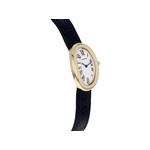 Montre d'occasion CARTIER Baignoire femme quartz bracelet cuir - vue 2
