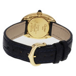Montre d'occasion CARTIER Baignoire femme quartz bracelet cuir - vue 3