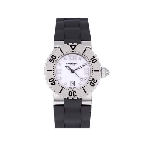 Montre d'occasion CHAUMET Class One femme quartz bracelet caoutchouc