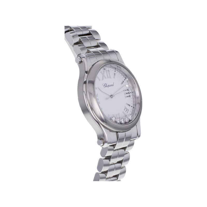 Montre d'occasion CHOPARD Happy Sport femme quartz bracelet acier - vue 2