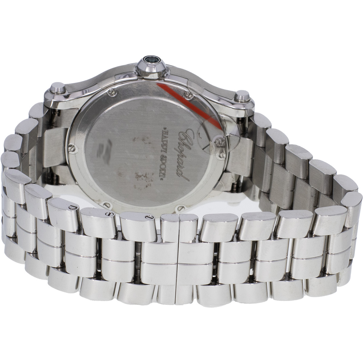 Montre d'occasion CHOPARD Happy Sport femme quartz bracelet acier - vue 3