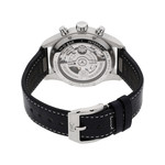 Montre d'occasion IWC Pilot Chronograph homme automatique bracelet cuir d'origine - vue 3