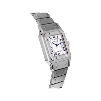 Montre d'occasion CARTIER Santos mixte automatique bracelet acier