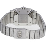 Montre d'occasion CARTIER Santos mixte automatique bracelet acier - vue 3