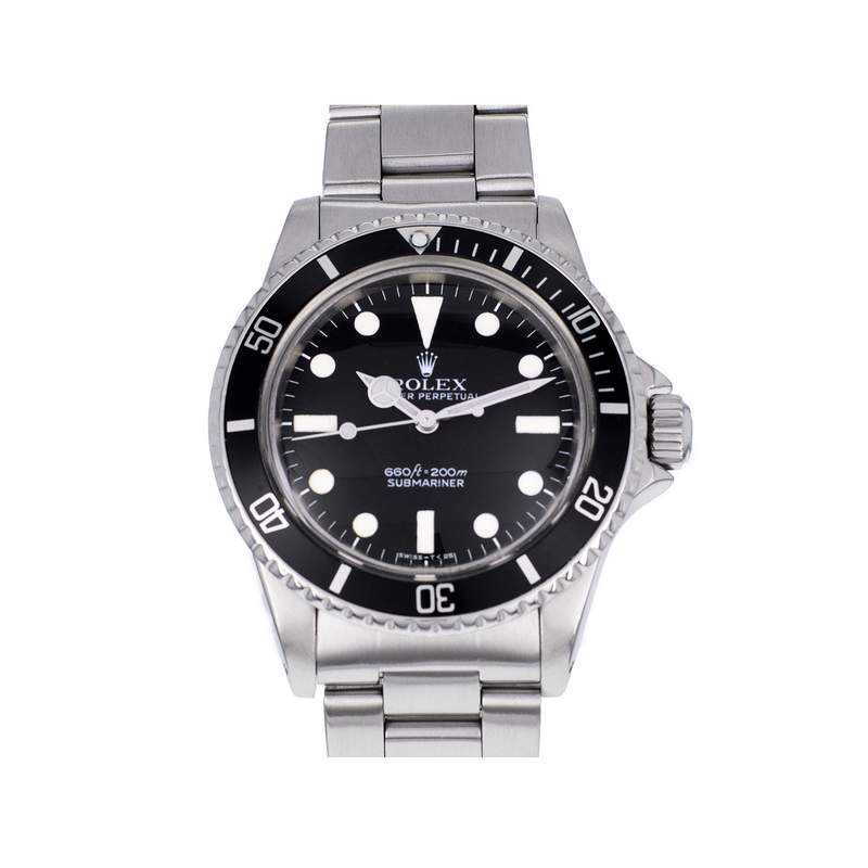 Montre d'occasion ROLEX Submariner Vintage homme automatique bracelet acier - vue 1