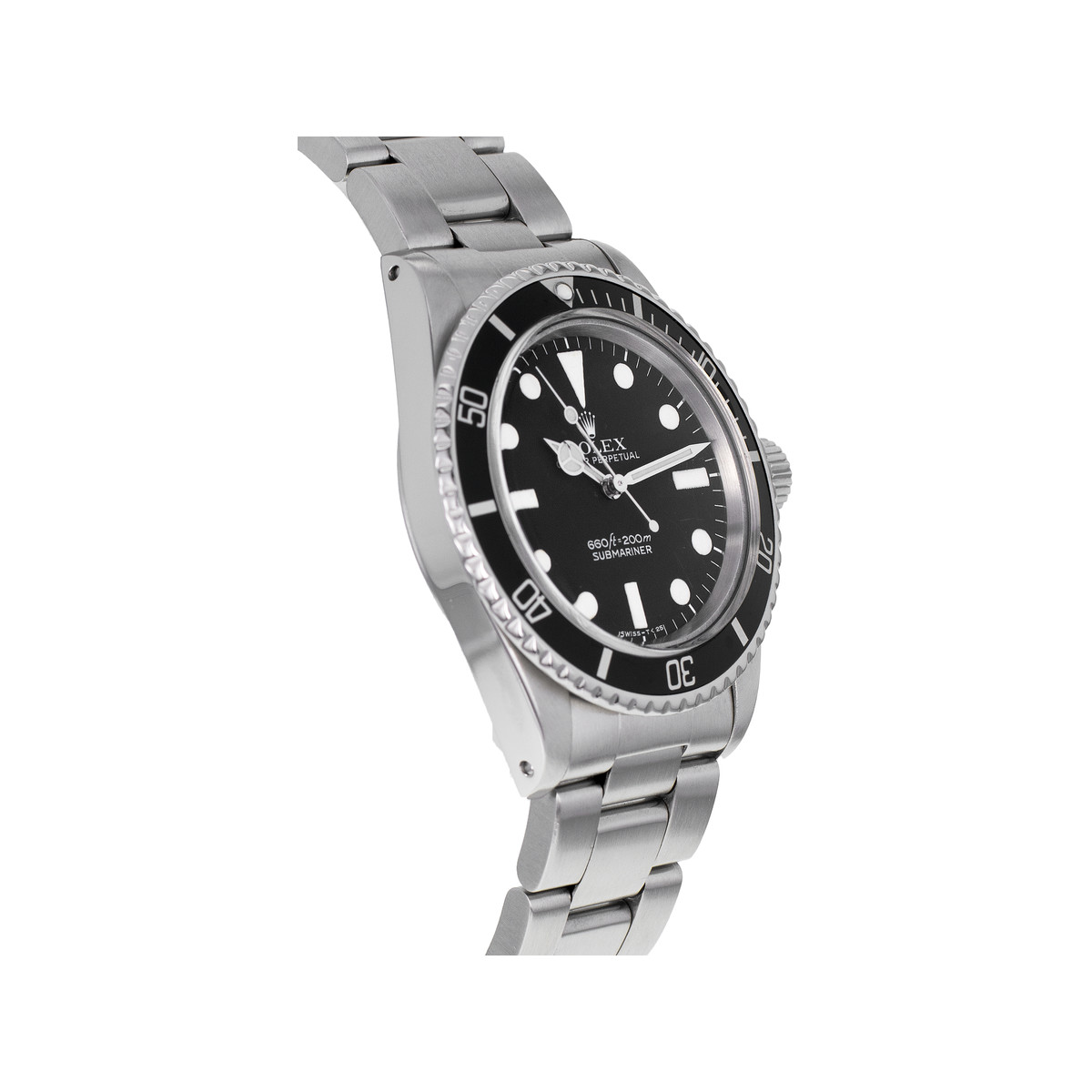 Montre d'occasion ROLEX Submariner Vintage homme automatique bracelet acier - vue 2