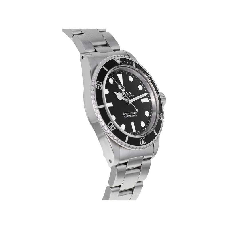Montre d'occasion ROLEX Submariner Vintage homme automatique bracelet acier - vue 2