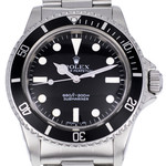 Montre d'occasion ROLEX Submariner Vintage homme automatique bracelet acier - vue D1