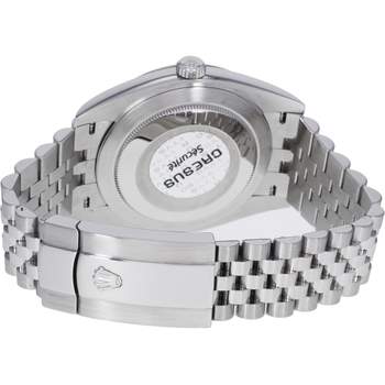 Montre d'occasion ROLEX DateJust 41 homme mouvement automatique certifié (cosc) bracelet acier