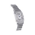 Montre d'occasion CARTIER Santos mixte automatique bracelet acier - vue 2