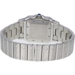 Montre d'occasion CARTIER Santos mixte automatique bracelet acier - vue 3