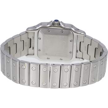 Montre d'occasion CARTIER Santos mixte automatique bracelet acier
