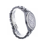 Montre d'occasion CHANEL J12 Noire GMT homme automatique bracelet céramique - vue 2