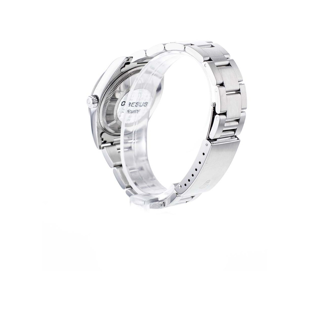 Montre d'occasion ROLEX Air King Precision homme automatique bracelet acier - vue D4