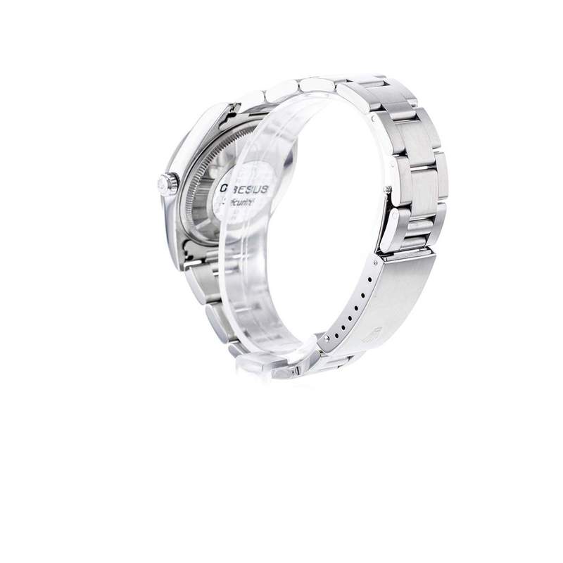 Montre d'occasion ROLEX Air King Precision homme automatique bracelet acier - vue D4