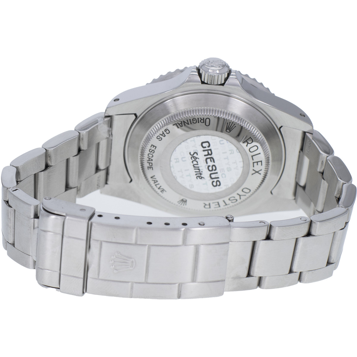 Montre d'occasion ROLEX Sea-Dweller homme mouvement automatique certifié (cosc) bracelet acier - vue 3