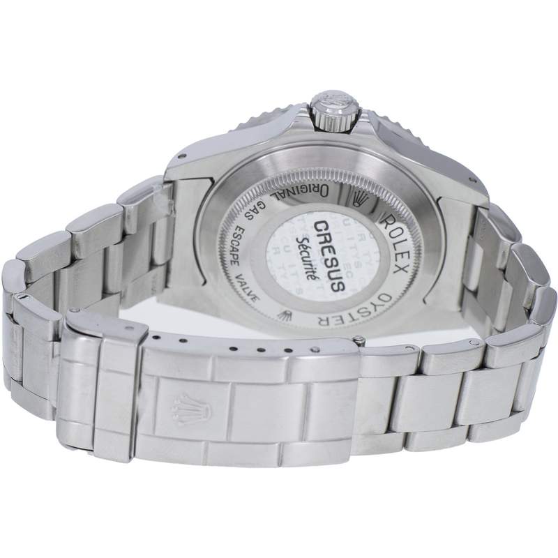 Montre d'occasion ROLEX Sea-Dweller homme mouvement automatique certifié (cosc) bracelet acier - vue 3