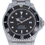 Montre d'occasion ROLEX Sea-Dweller homme mouvement automatique certifié (cosc) bracelet acier - vue D1