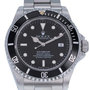 Montre d'occasion ROLEX Sea-Dweller homme mouvement automatique certifié (cosc) bracelet acier