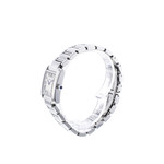 Montre d'occasion CARTIER Tank Française femme quartz bracelet acier - vue D2