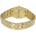 Montre d'occasion AUDEMARS PIGUET Royal Oak Lady femme quartz bracelet or jaune 750/000 - vue 3