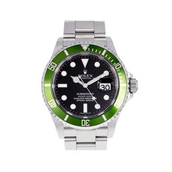 Montre d'occasion ROLEX Submariner Date 50ème anniversaire homme mouvement automatique certifié (cosc) bracelet acier