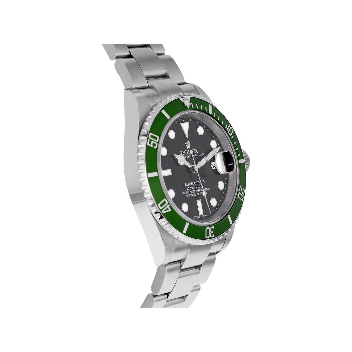 Montre d'occasion ROLEX Submariner Date 50ème anniversaire homme mouvement automatique certifié (cosc) bracelet acier - vue 2