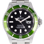 Montre d'occasion ROLEX Submariner Date 50ème anniversaire homme mouvement automatique certifié (cosc) bracelet acier - vue D1