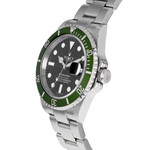 Montre d'occasion ROLEX Submariner Date 50ème anniversaire homme mouvement automatique certifié (cosc) bracelet acier - vue D2